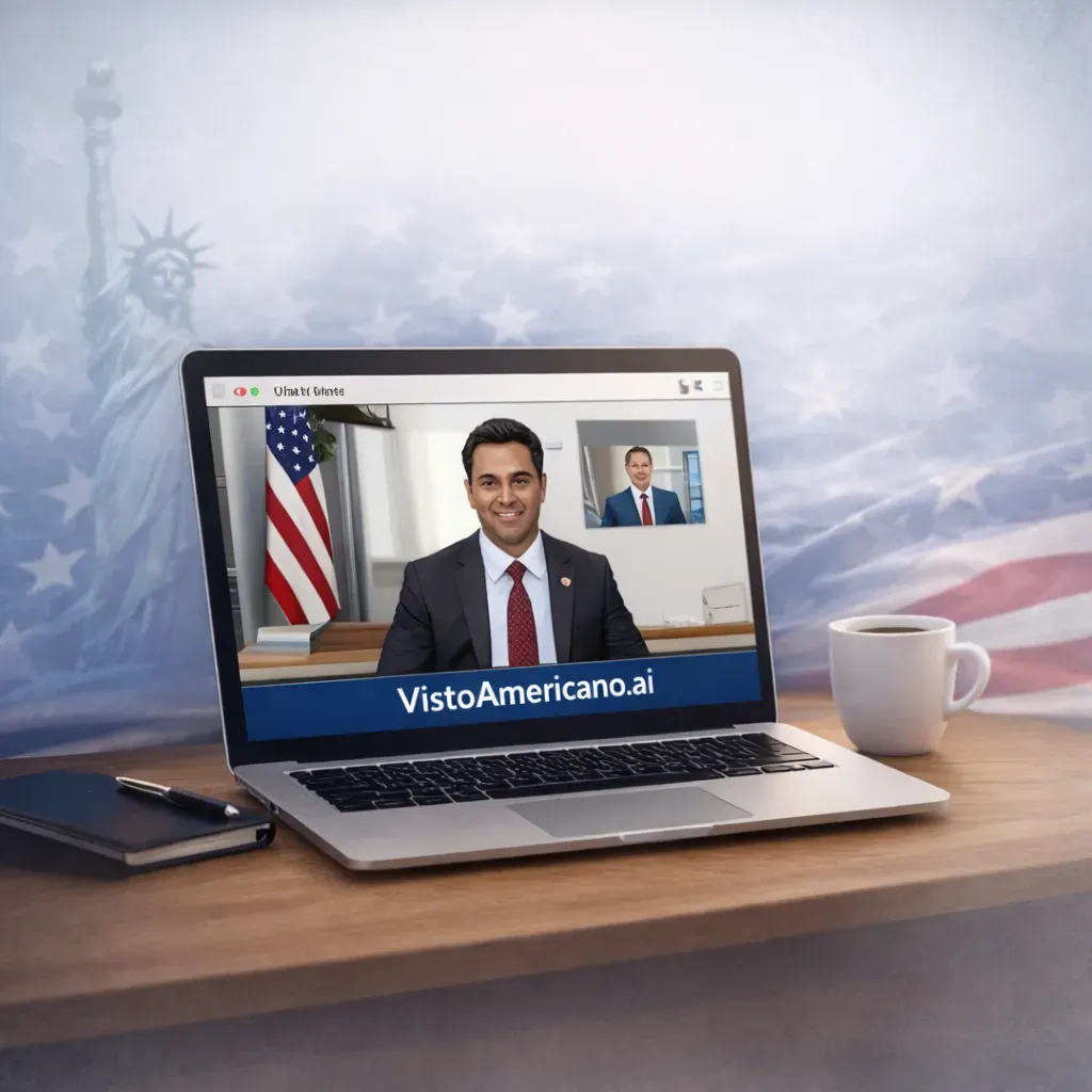 Imagem principal para o artigo Simulador de Entrevista para Visto Americano da Viaggi Vistos